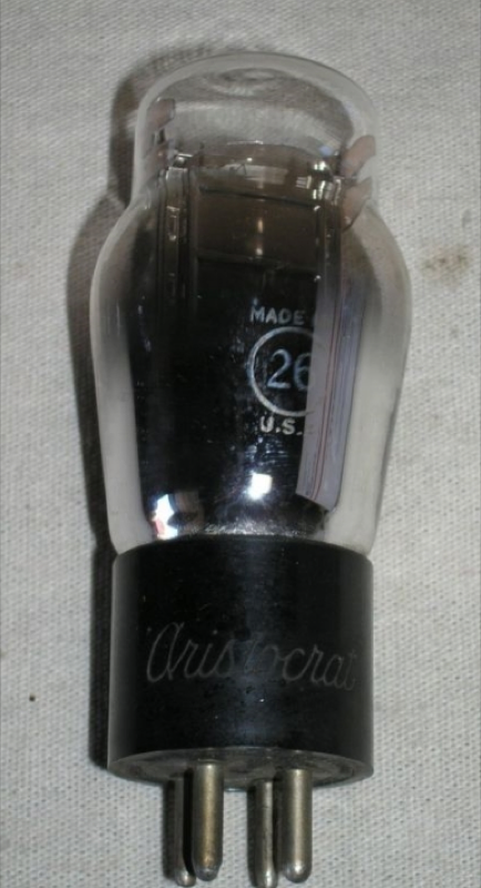 26 / UX-226 — RCA·GE — triode vacuum tube — (1926)