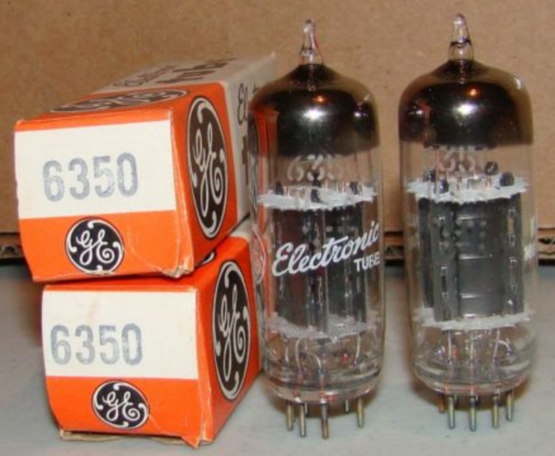 6350 — GE·RCA — triode vacuum tube — (1957)