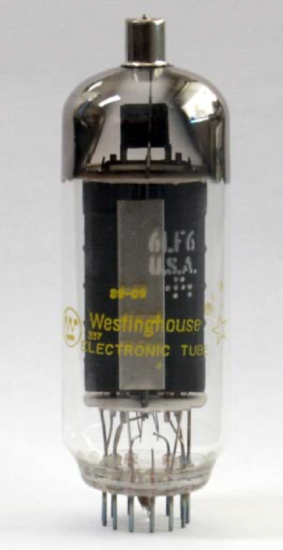 6LF6 — Sylvania·GE — tetrode vacuum tube — (1965)