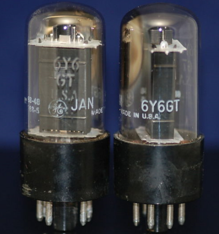 6Y6GT — RCA — tetrode vacuum tube — (1940)