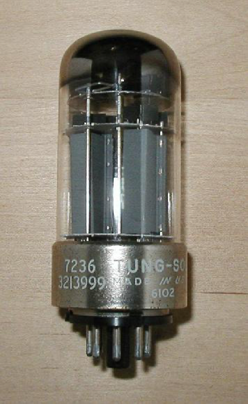 7236 — Tung-Sol·Sylvania — triode vacuum tube — (1957)