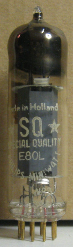 E80L — Philips·Siemens — pentode vacuum tube — (1958)